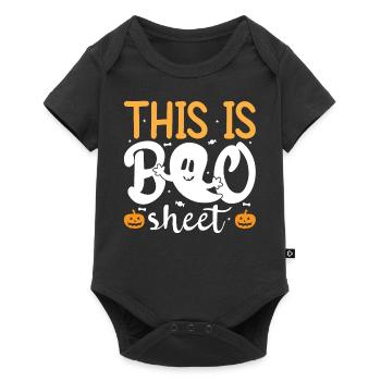 Costume d’Halloween - This Is Boo Sheet Ghost - Body à manches courtes Premium Bébé - noir - Devant
