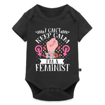 Female Women's Rights Female - Baby Premium Kurzarmbody - Schwarz - Vorne