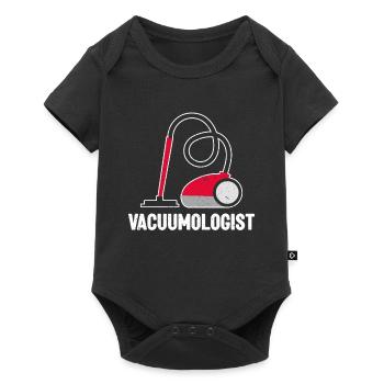 Vacuumologist Housekeeping Vacuum Hoover Cleaner - Baby Premium short-sleeve bodysuit - black - Front