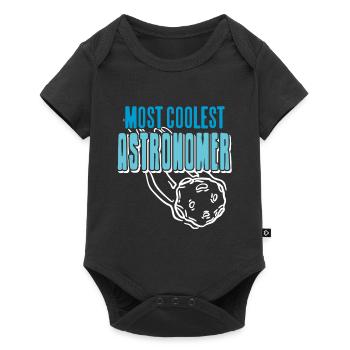 Astronome le plus cool Cool Retro Astronomy - Body à manches courtes Premium Bébé - noir - Devant