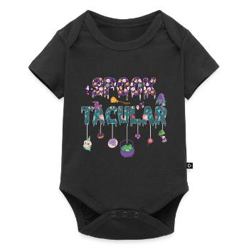 Spook Tacular Spooky Halloween - Baby Premium short-sleeve bodysuit - black - Front