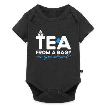 Tea Drinker Tea Lover Gift Tea - Baby Premium short-sleeve bodysuit - black - Front