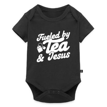 Tea Drinker Tea Lover Gift Tea - Baby Premium short-sleeve bodysuit - black - Front