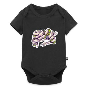 Maman Joystick Controller Gamer - Body à manches courtes Premium Bébé - noir - Devant
