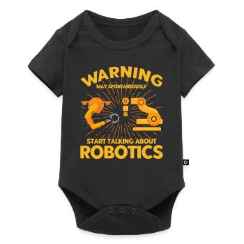 Technology Robotics Engineer Engineer Teacher - Baby Premium short-sleeve bodysuit - black - Front