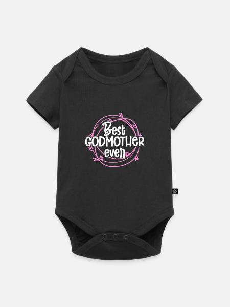 Patin - Baby Premium Kurzarmbody - Schwarz