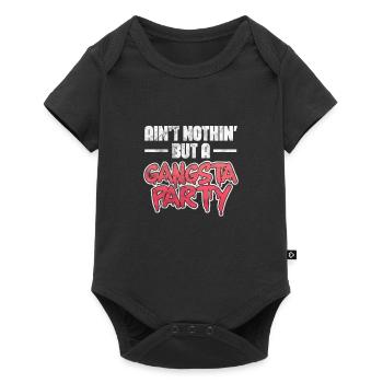 Hip Hop - Baby Premium short-sleeve bodysuit - black - Front