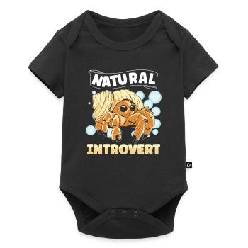 Hermit Crab Crabbing Crab Whisperer Crab Hunting - Baby Premium short-sleeve bodysuit - black - Front