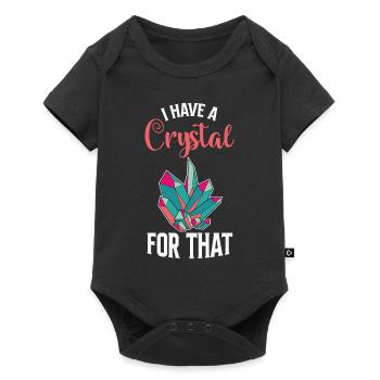 Yoga Namaste Crystal Collector Chakra - Body à manches courtes Premium Bébé - noir - Devant