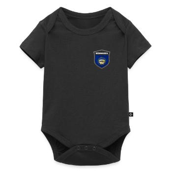 Nebraska - Body à manches courtes Premium Bébé - noir - Devant