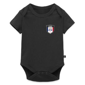 Iowa - Body à manches courtes Premium Bébé - noir - Devant