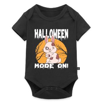 Halloween Zombie Animals Halloween Rabbit - Baby Premium short-sleeve bodysuit - black - Front