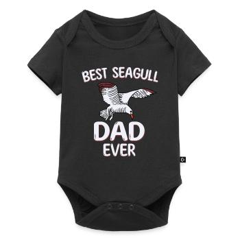 Meilleur(e) Papa mouette - Body à manches courtes Premium Bébé - noir - Devant