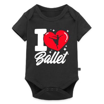 Ballet Dancer Ballet Dance Ballet Girls - Baby Premium short-sleeve bodysuit - black - Front