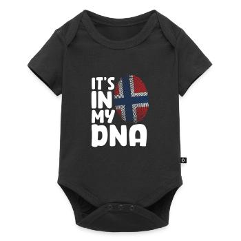 Norway - Baby Premium short-sleeve bodysuit - black - Front