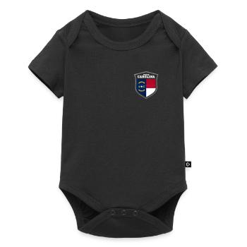 North Carolina - Baby Premium Kurzarmbody - Schwarz - Vorne