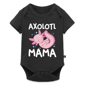 Axolotl Mama - Baby Premium short-sleeve bodysuit - black - Front