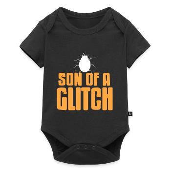 Fils d’un glitch drôle BUG Data Admin Analyst - Body à manches courtes Premium Bébé - noir - Devant