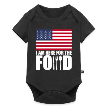 USA holiday travel souvenir - Baby Premium short-sleeve bodysuit - black - Front