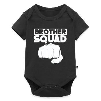 Brother Team Friendship Brothers Friend - Baby Premium short-sleeve bodysuit - black - Front