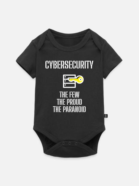 Cybersecurity - IT-Sicherheit Informatiker - Baby Premium Kurzarmbody - Schwarz