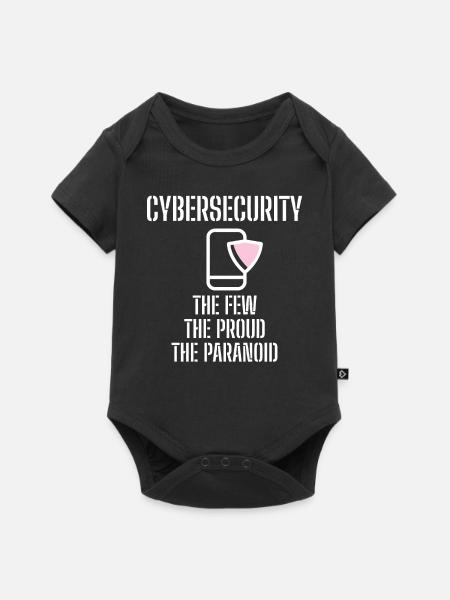 Cybersecurity - IT-Sicherheit Informatiker - Baby Premium Kurzarmbody - Schwarz