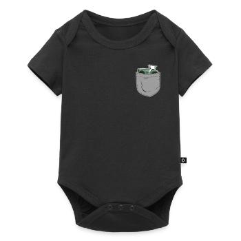 Tracteur de poche agricole agricole - Body à manches courtes Premium Bébé - noir - Devant