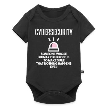 Cybersécurité - Informaticiens en sécurité des TI - Body à manches courtes Premium Bébé - noir - Devant