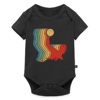 Retro Water Polo Vintage Water Sports - Baby Premium short-sleeve bodysuit - black - Front