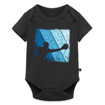 Retro Water Polo Vintage Water Sports - Baby Premium short-sleeve bodysuit - black - Front