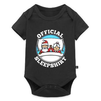 Official sleepshirt christmas - Baby Premium short-sleeve bodysuit - black - Front