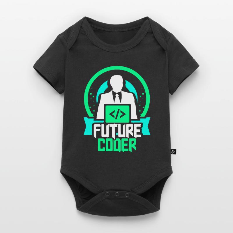 Future Coder Coding Programmer Code Baby Premium short-sleeve bodysuit