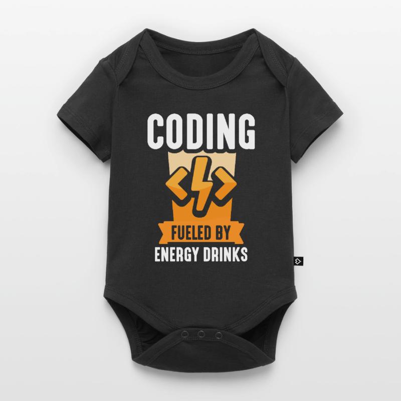Programmieren Mit Energydrinks Coding Code Coder Baby Premium Kurzarmbody