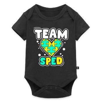 Team Special Education Teacher Special Education Profession - Baby Premium short-sleeve bodysuit - black - Front