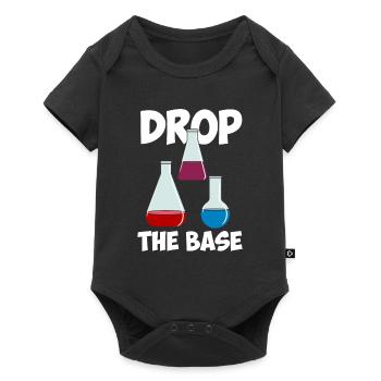 Laissez tomber la science de base - Body à manches courtes Premium Bébé - noir - Devant