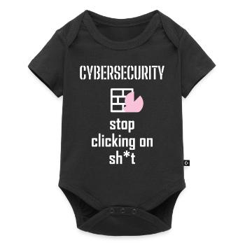 Cybersécurité - Informaticiens en sécurité des TI - Body à manches courtes Premium Bébé - noir - Devant