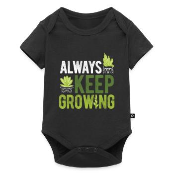 Landschaftsgärtner Hobbygärtner Gärtner - Baby Premium Kurzarmbody - Schwarz - Vorne
