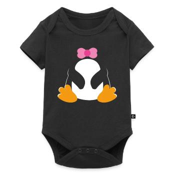 Penguin Costume Zoo Animal Beak Zookeeper Kids - Baby Premium short-sleeve bodysuit - black - Front
