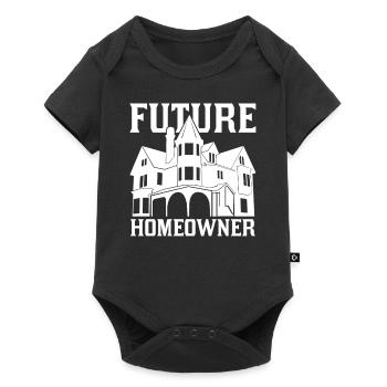 Future Homeowner Homeowner Landlord - Baby Premium short-sleeve bodysuit - black - Front