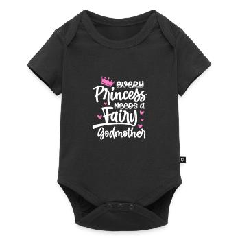 Godmother - Baby Premium short-sleeve bodysuit - black - Front