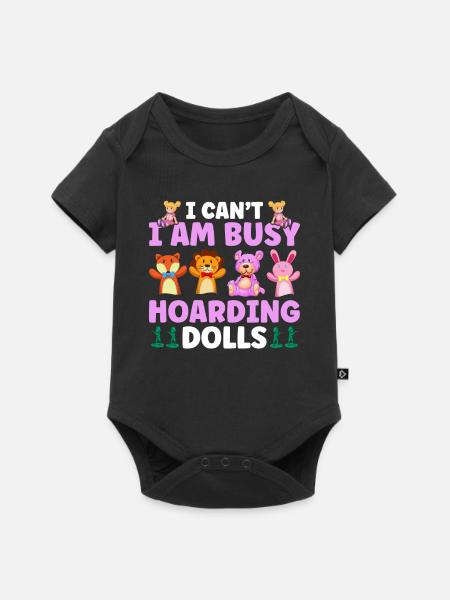 Sammeln Lustig Sammlung Geschenk - Baby Premium Kurzarmbody - Schwarz