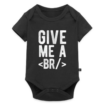Software Ingenieur Informatiker Programmierer - Baby Premium Kurzarmbody - Schwarz - Vorne