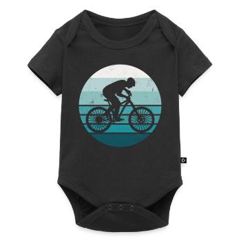 Enduro VTT VTT Équitation - Body à manches courtes Premium Bébé - noir - Devant