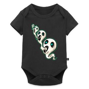 Crache sans fin des fantômes spirituels d’autres - Body à manches courtes Premium Bébé - noir - Devant