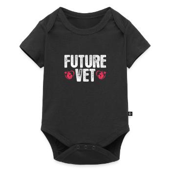 Veterinarian - Baby Premium short-sleeve bodysuit - black - Front