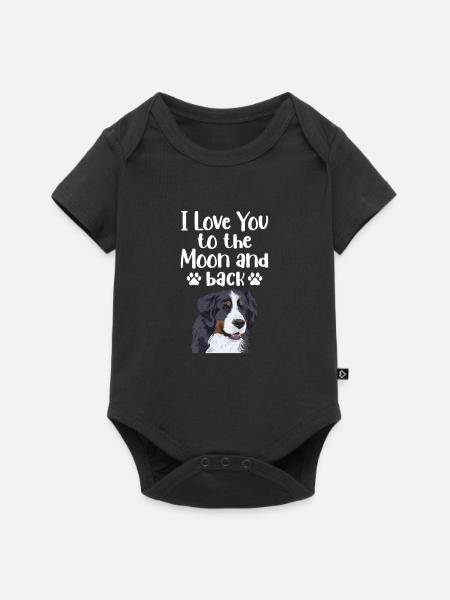 Berner Sennenhund - Baby Premium Kurzarmbody - Schwarz