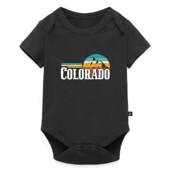 Colorado - Baby Premium short-sleeve bodysuit - black - Front