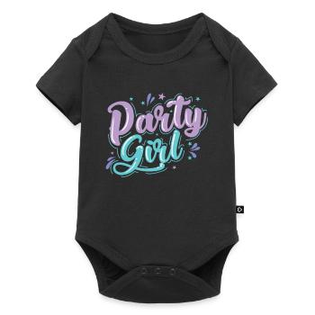 Party Girl Celebrations Dance Music Friends - Baby Premium short-sleeve bodysuit - black - Front