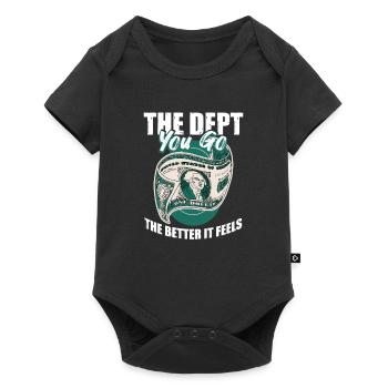 Interest Mortgage Financial Loan Creditor - Baby Premium short-sleeve bodysuit - black - Front