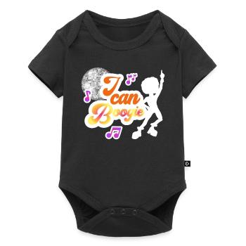 Funk Clothing | Vintage 70s Costume for Soul Music - Baby Premium short-sleeve bodysuit - black - Front